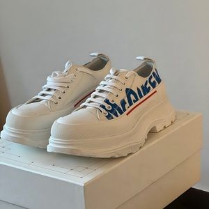 Alexander McQueen Tread Slick Graffiti Low Top Sneaker